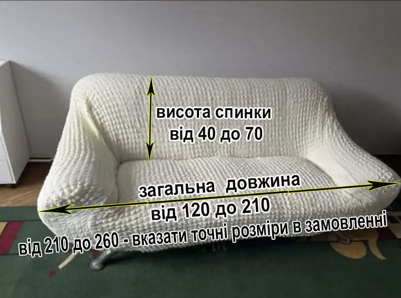 Як міряти диван